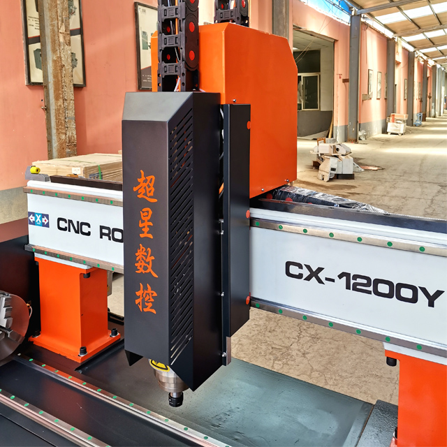 Superstar CNC CX -1200Y Small Woodworking Cylinder Carving Machine