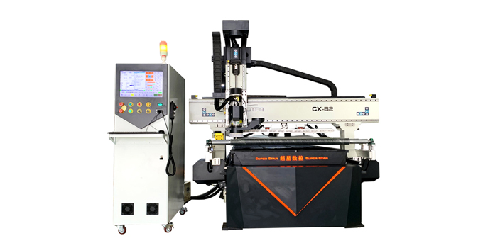 What are the functions of the in-line automatic tool changing CNC cutting machine?