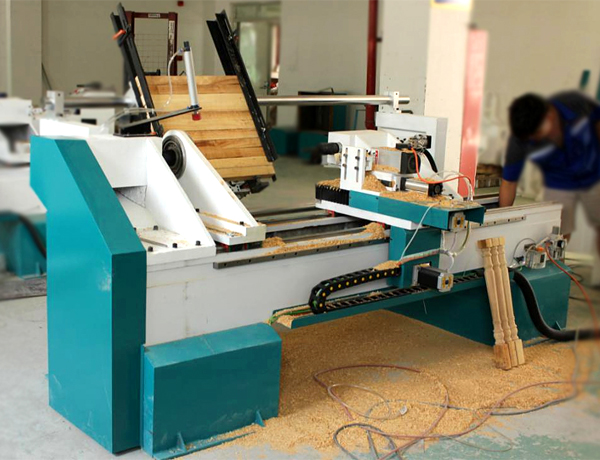 1530 wood CNC lathe delivered to Bangladesh