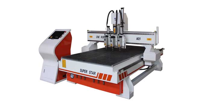 CX-1325 Three Head Woodworking Cutting Machine Export to Russia