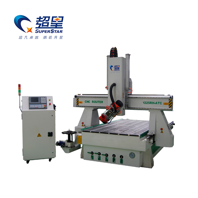 Superstar CX-3D 4 AXIS CNC 90 Degree Rotary Engraving Machine