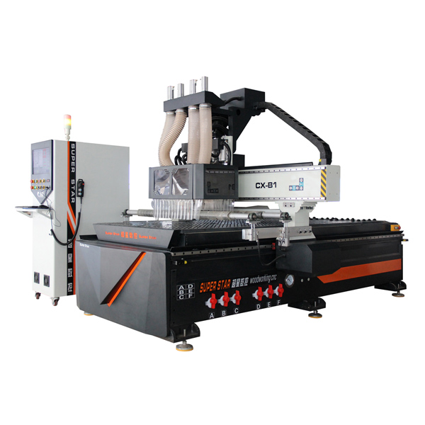 Multi-spindle CNC Wood Cutting Machine CX-B1 Exported to India