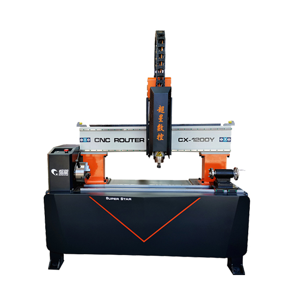 Superstar CNC CX -1200Y Small Woodworking Cylinder Carving Machine