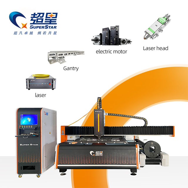 Fiber Laser Plate And Tube Cutting Machine