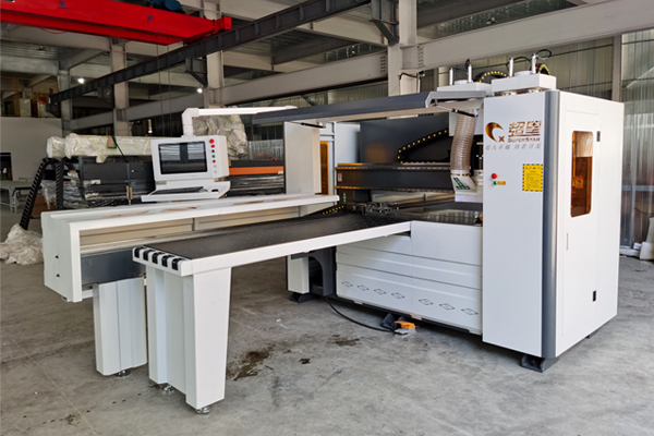 Panel furniture machine production line shipped to Indonesia