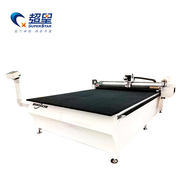 Superstar CNC CX- Automatic Leather Soft Material Vibrating Knife Cutter Machine