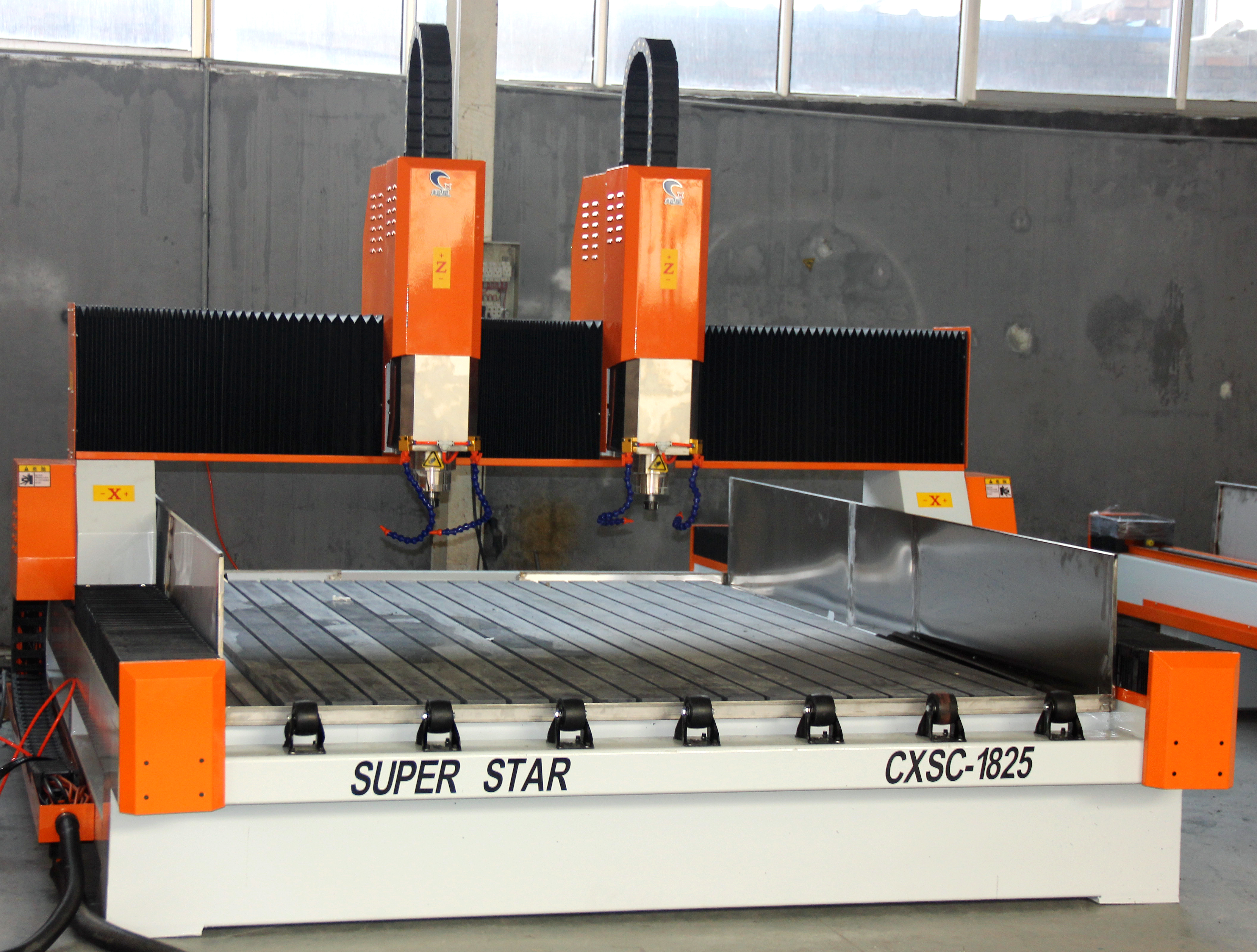 Superstar CX- 1325 Double Head Stone Cutting Engraving Machine