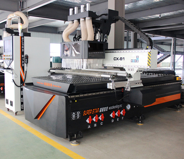 SUPERSTAR CX-B1 ATC CNC Router Will be Sent to Spain