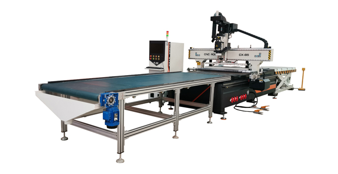 Automatic Loading And Uploading CNC Router Export to Bangladesh
