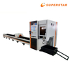 Makin&euml; prer&euml;se me lazer me fibra metalike Superstar 6016L CNC