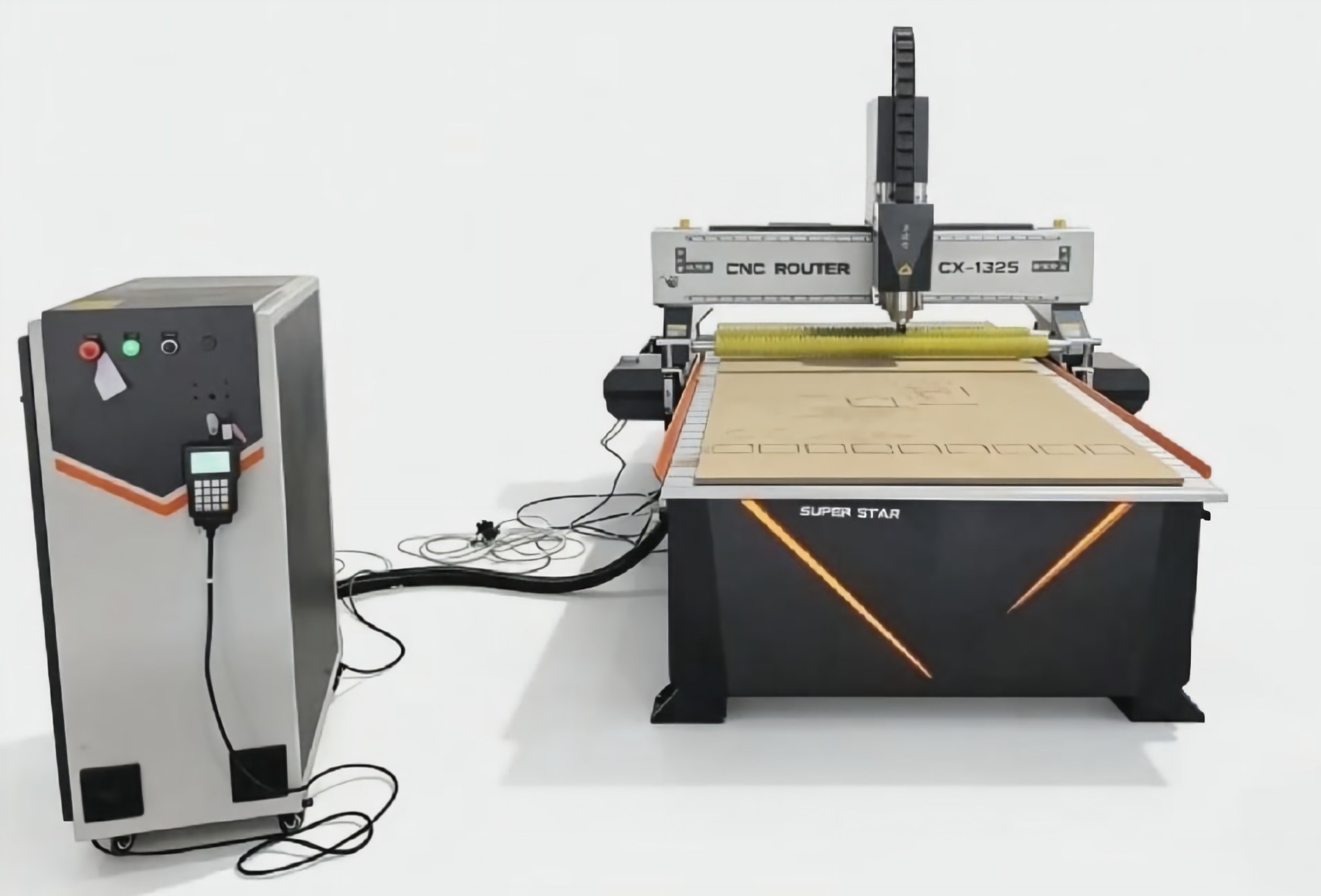 1325CNC Router Export to Lithuania | 7.5KW Acrylic Cutting & Relief Engraving Case Study 