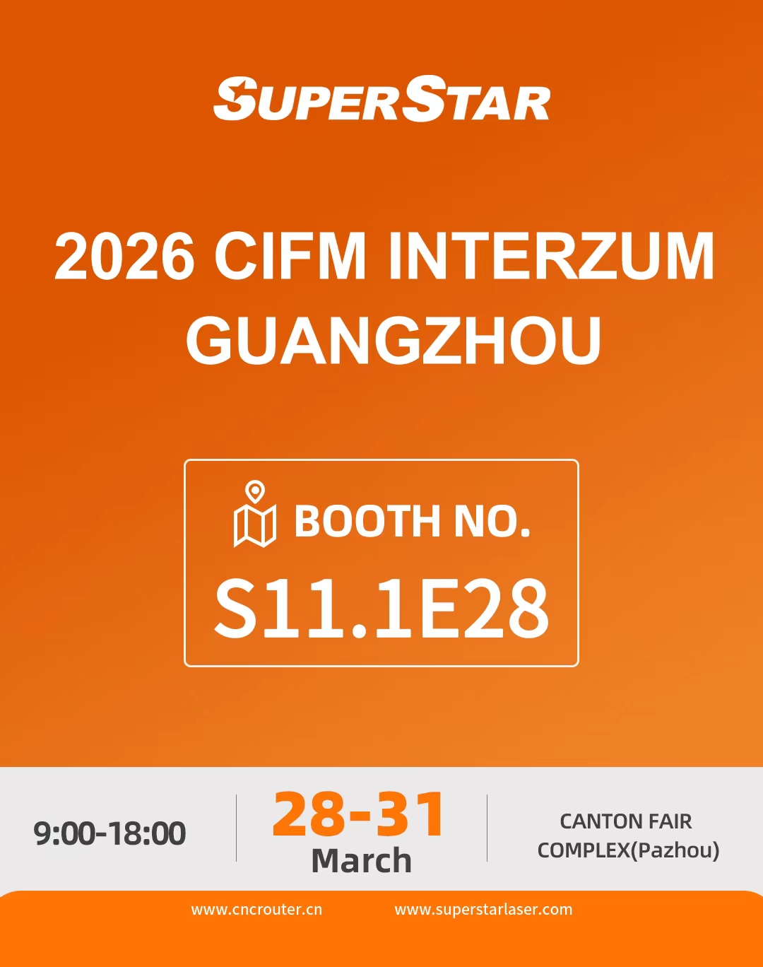 Superstar at CIFM / interzum guangzhou 2026