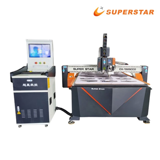 Superstar 1325 CCD High Speed Engraving Advertisement CNC Router