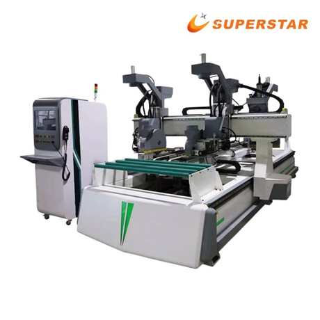 Superstar CX-1325 CNC Solid Wood Door Four-Side Cutting Machine