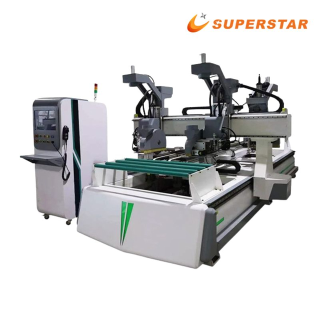 Superstar CX-1325 CNC Solid Wood Door Four-Side Cutting Machine