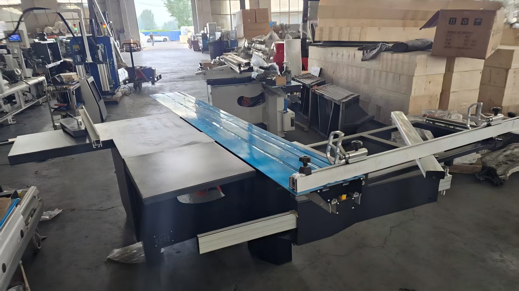 Precision at Every Angle: How We Supplied a 45&deg; Sliding Table Panel Saw to a Pakistani Furniture Factory — CX-MJ45 Export Case Study