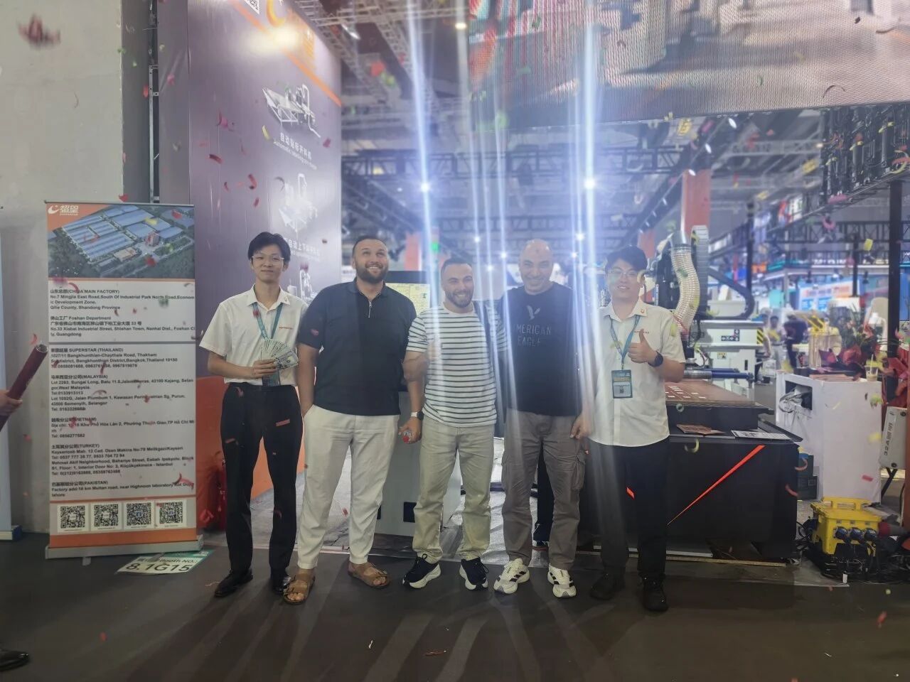 From Booth Visit to Signed Order: Why an Egyptian Custom Furniture Factory Chose the X16 ATC CNC Router with Saw Blade