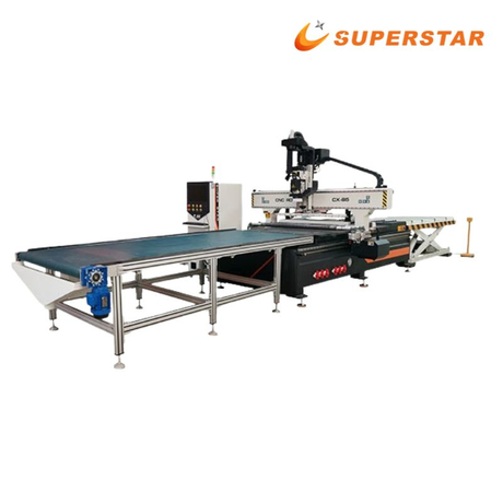 Superstar CX-1328 Linear ATC CNC Router with Drilling & Labeling